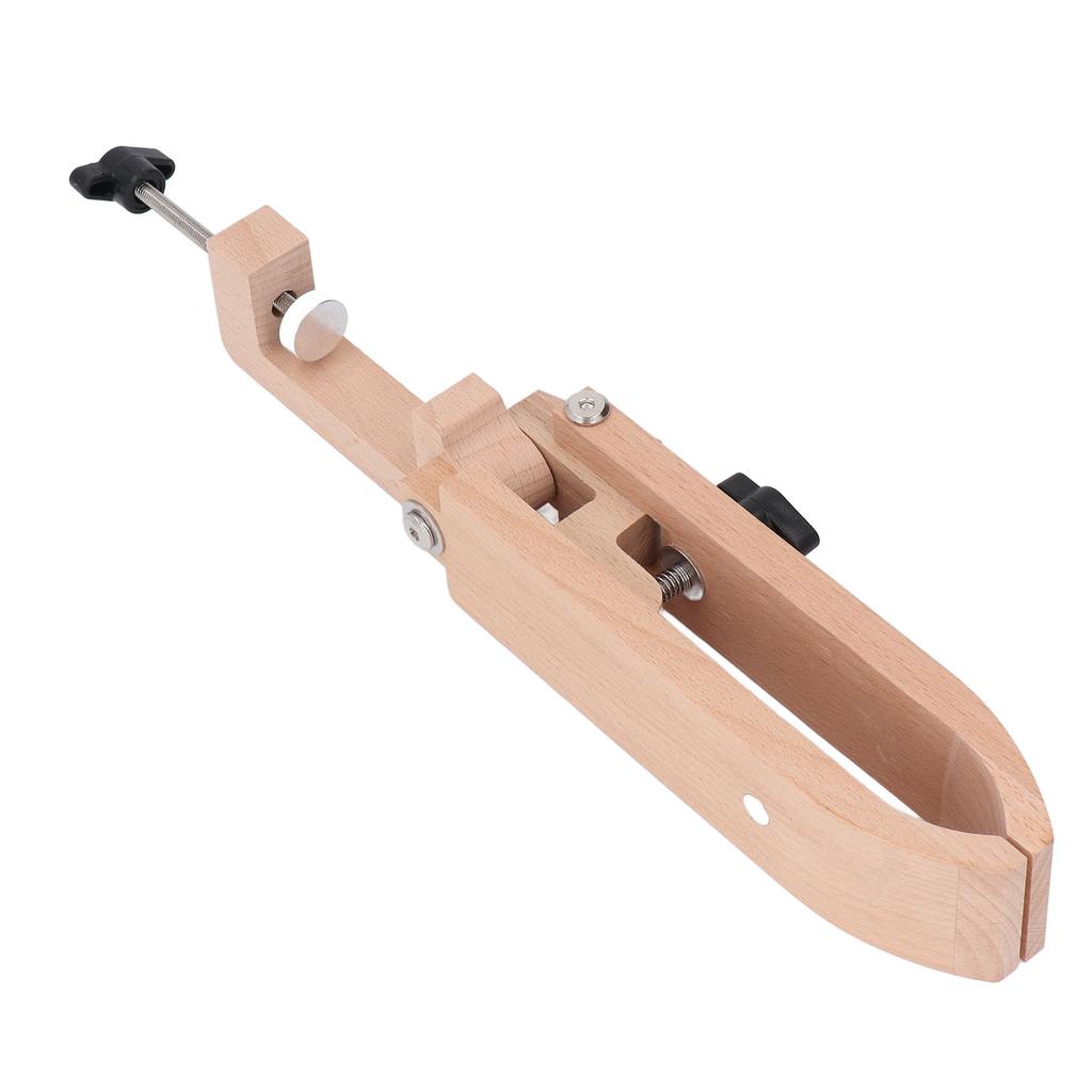 Ручной швейный зажим с шестигранным ключом из бука, настольный вращающийся швейный зажим для кожи своими руками