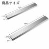Stainless Steel Knife Magnet, Wall-Mountable, Easy To Install, 30mm Adhesive Tape for Kitchen Tools