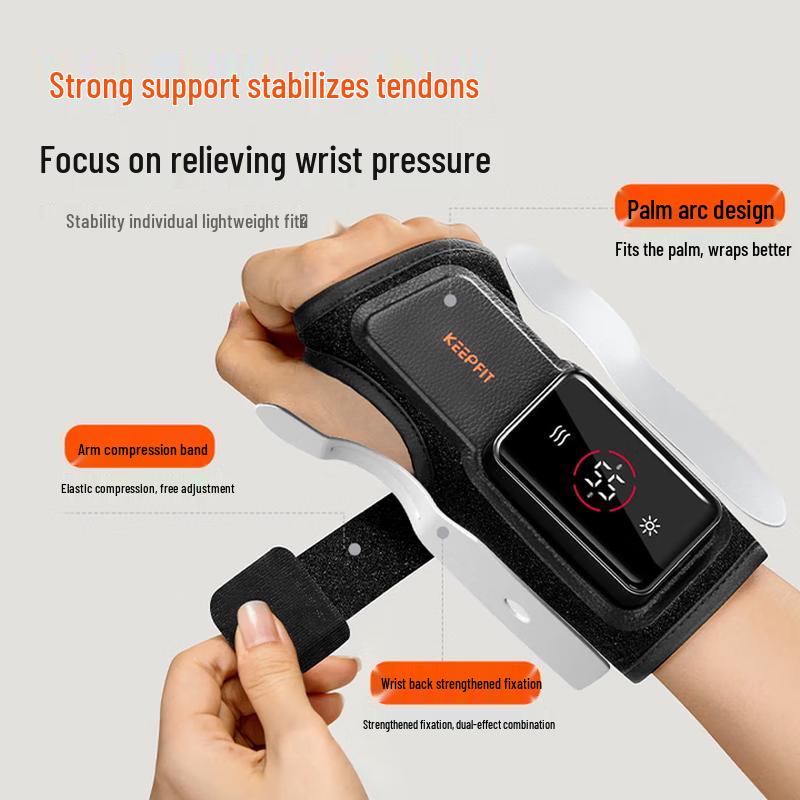 Устройство для массажа и тепловой терапии рук и запястий KeepFit, штекер CN (адаптер в комплекте)