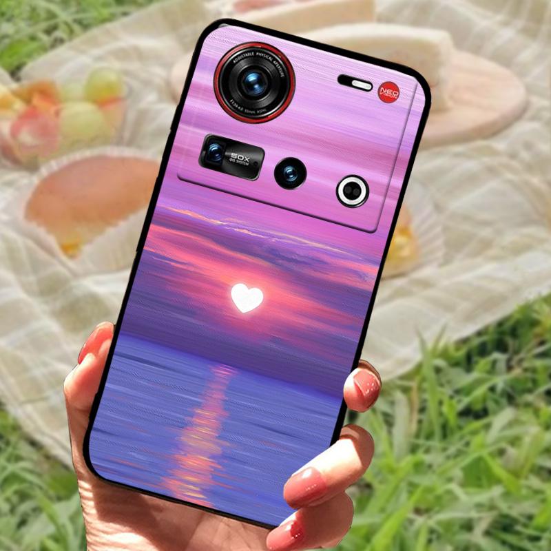Для Nubia Z70 Ultra Чехол Роскошный Милый Мультяшный Мягкий ТПУ Силикон Ударопрочный Coque Для ZTE nubia Z70 Ultra Защитный Чехол Fundas