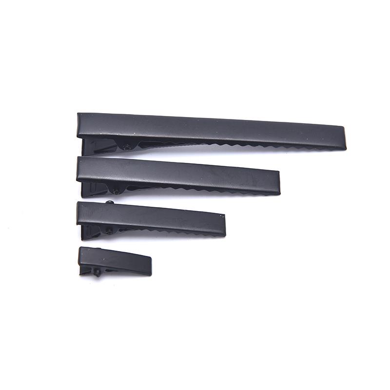 50 шт. Серебряный тон металлический зажим-крокодил зажимы пружинный зажим-утконос