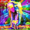 5D Diamond Painting Full Drill Animal Diamond Art Embroidery Elephant