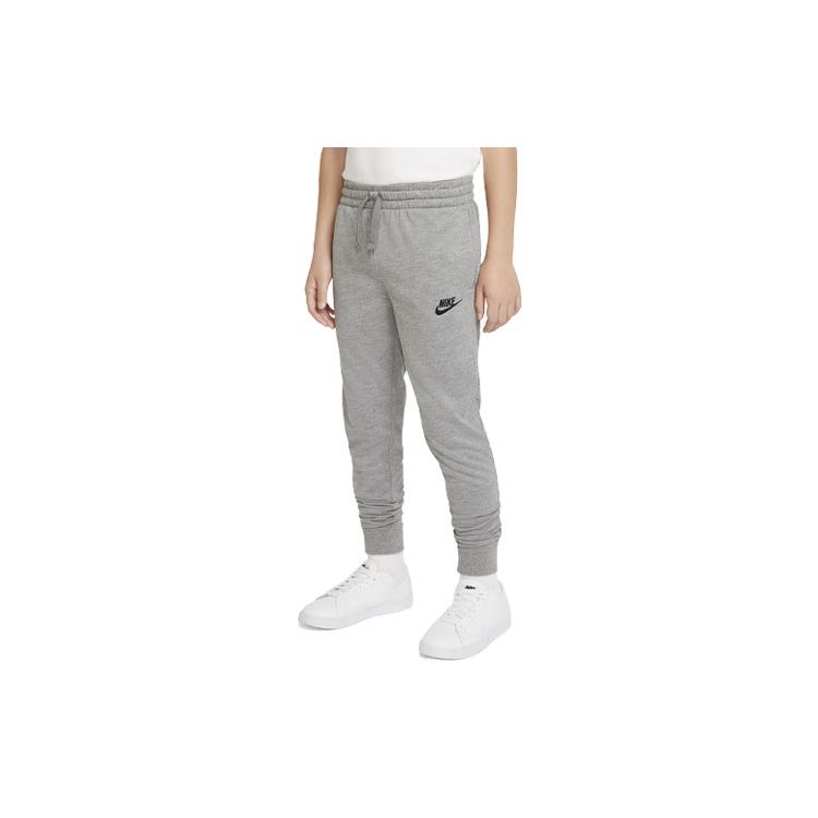 Nike Спортивные брюки с логотипом для мальчиков, детские брюки, серые DA0809-091