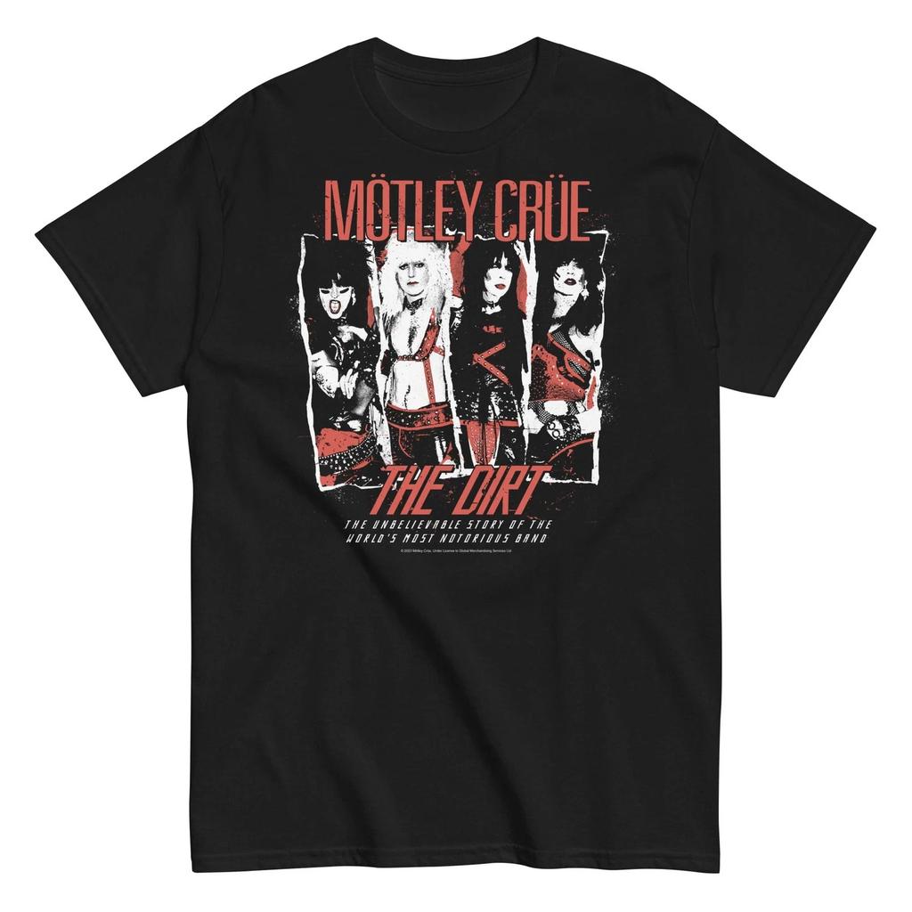 Motley Crue The Dirt Мужская футболка Черная