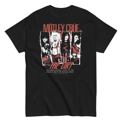 Motley Crue The Dirt Мужская футболка Черная