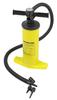 Captain Stag Hand Pump with Air Maximum Pressure 4 22cm Wide X 10cm Deep X 38cm High US-1452 Double-Action Gauge, PSI, Yellow,