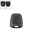 2 КНОПКИ КЛЮЧ ПУЛЬТ ДУ КОЖУХ FOB КРЫШКА ДЛЯ PEUGEOT 106 206 207 307 405 @fml