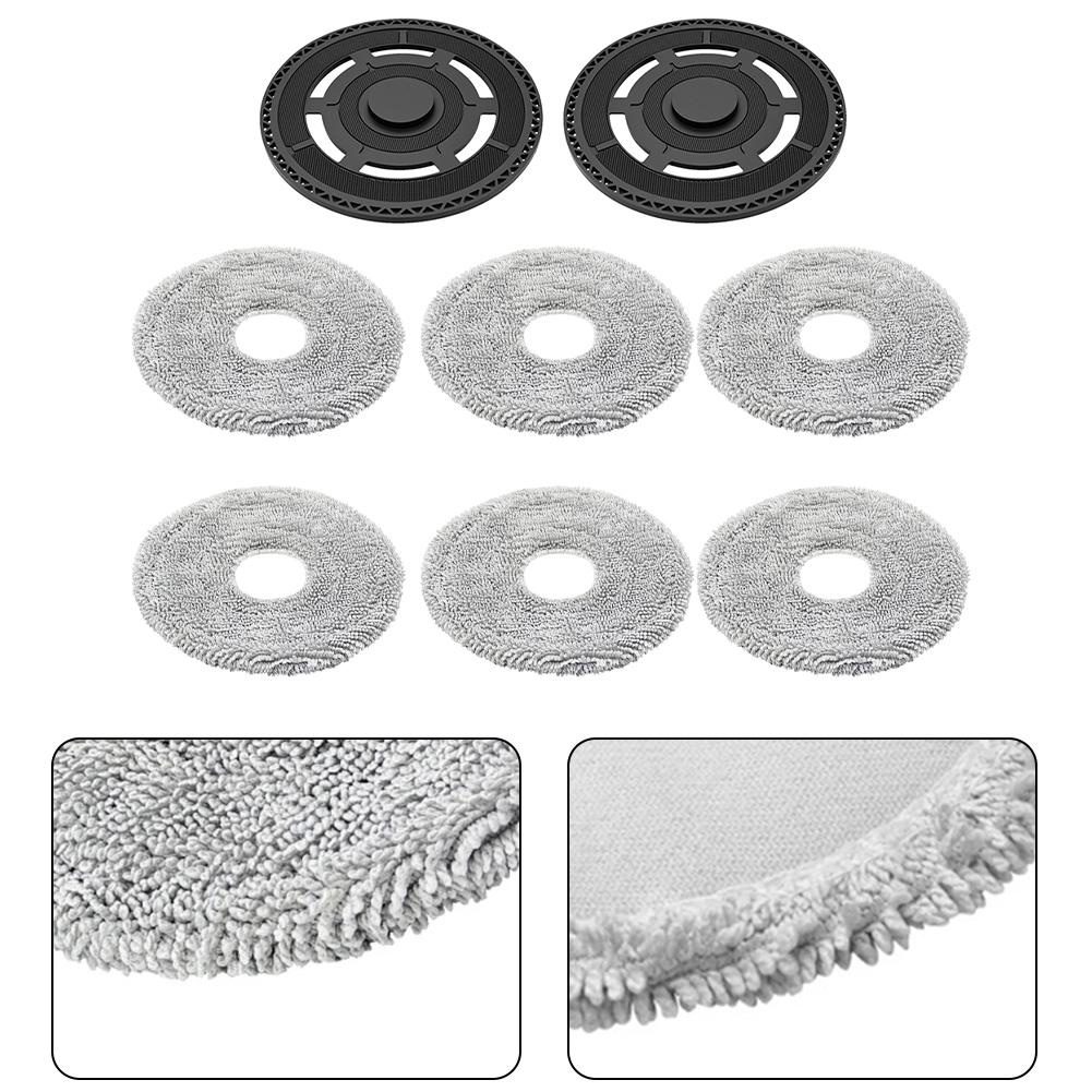 For Xiaomi Robot Vacuum Mop 5C/ OV42CN Mop Cloth Frame Board Bracket With Microfiber Pads Replacement Cleaning Accessories Kit