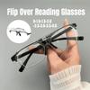 Flip Style Reading Glasses Driving High-definition Reading Eyewear Eye Protection Near Far Sight Dual Use Glasses Presbyopia