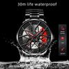 Wheel Watch Business Watch Sports Watch Quartz Steel Watch Personality Watch Stainless Steel Watch