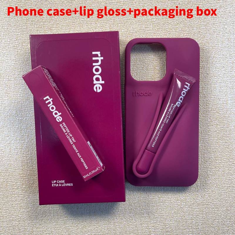 Rhode Silicone Phone Cover For Iphone11 With Antislip Material And Creative Design Ideal For Sweet Style Fans