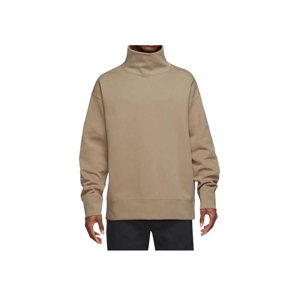 Nike Спортивная толстовка с высоким воротником и длинным рукавом Tech Fleece Reimagined Мужская Хаки FB8170-247