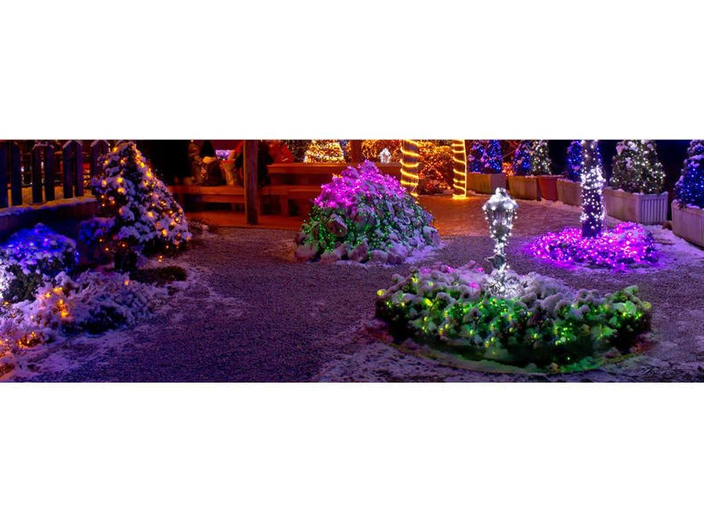 Светодиодная гирлянда «Звездное небо» - Мерцающий метеоритный дождь для уличного декора