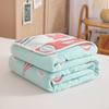 Хлопковое шестислойное муслиновое детское плед-одеяло Класса А, мягкое полотенце-одеяло для дивана, односпальное, двуспальное, летнее, покрывало для кондиционера для детей и взрослых