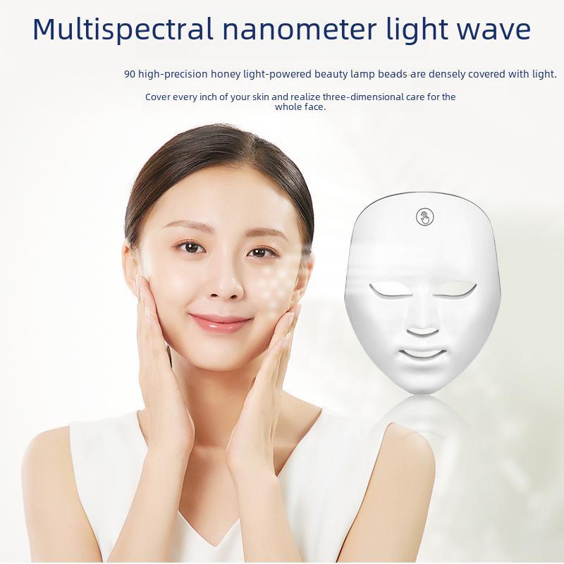 Светодиодная фотонная омолаживающая маска с сенсорным управлением