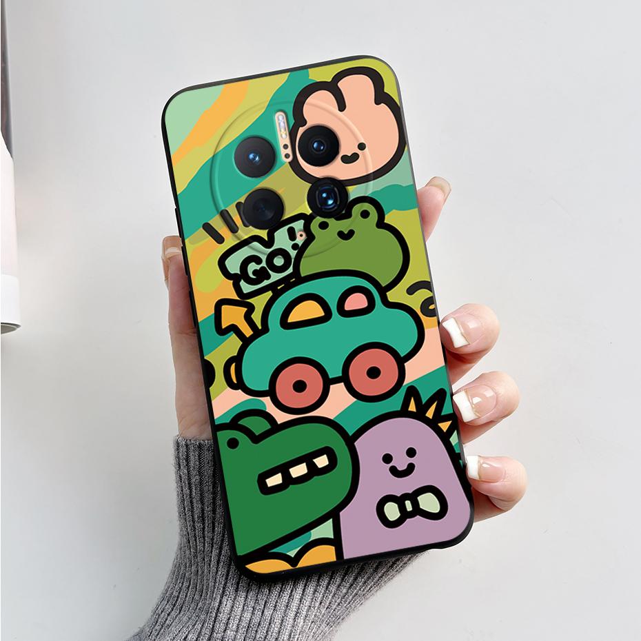 Чехлы для телефона Huawei Mate 50 Pro Милый Кролик Панды Чехол Для Huawei Mate50 Pro Mate 50Pro Мягкий Силиконовый Ударопрочный Задний Чехол