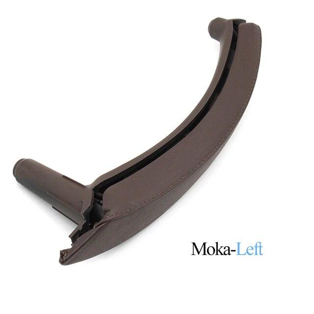 Модернизированная ручка открывания левой и правой пассажирской двери автомобиля с кожаной накладкой, замена для BMW X5 X6 E70 E71 E72 2007-2013