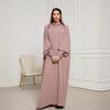 Elegant Middle Eastern Hooded Hijab Long Dress
