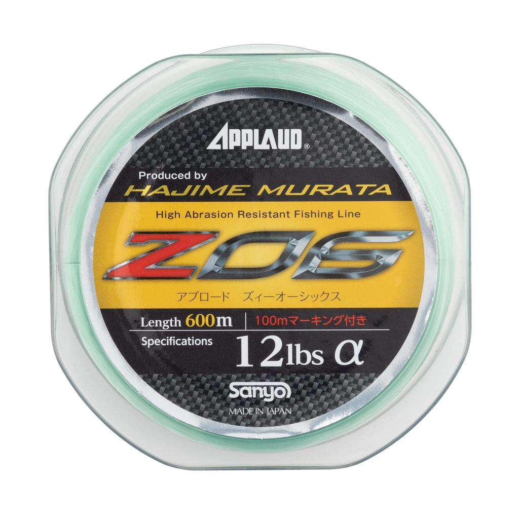 Sanyo Nylon APPLAUD ZO6 600m Green Crystal No. 1.2 5LB