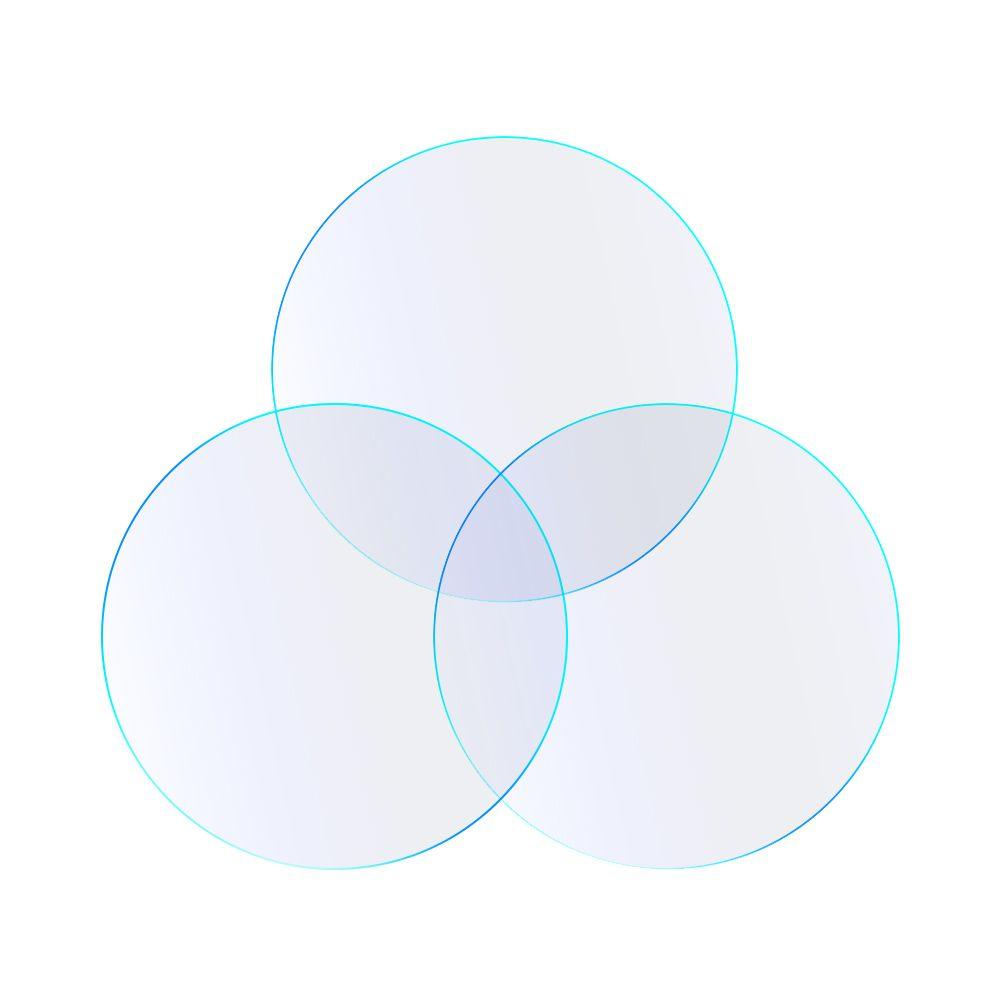 3pcs Clear 2.5D HD for Garmin Vivoactive 3 Protective Films Screen Protectors Tempered Glass