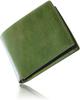 Tochigi Leather Wallet Bifold Genuine Leather Bifold Wallet Made In Japan WL16 [Eredita] Men's (Green)