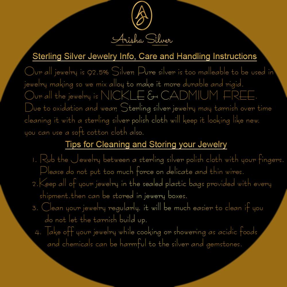 Arisha Silver Серьги-гвоздики из серебра 925 пробы с муассанитом