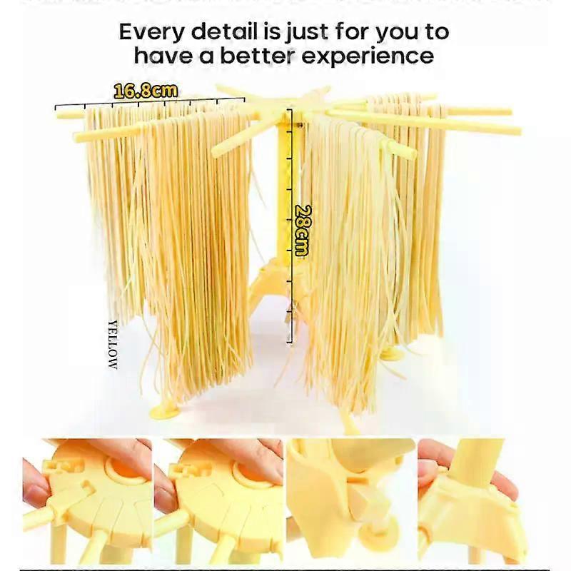 Dried Noodle Rack Foldable Pasta Drying Rack Spaghetti Dryer Stand Noodles Drying Holder Hanging Rack Pasta Cooking Tools