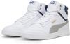 Puma Shuffle Mid Sneakers 380748 15 White/Concrete Gray/Peach Blue/Gold