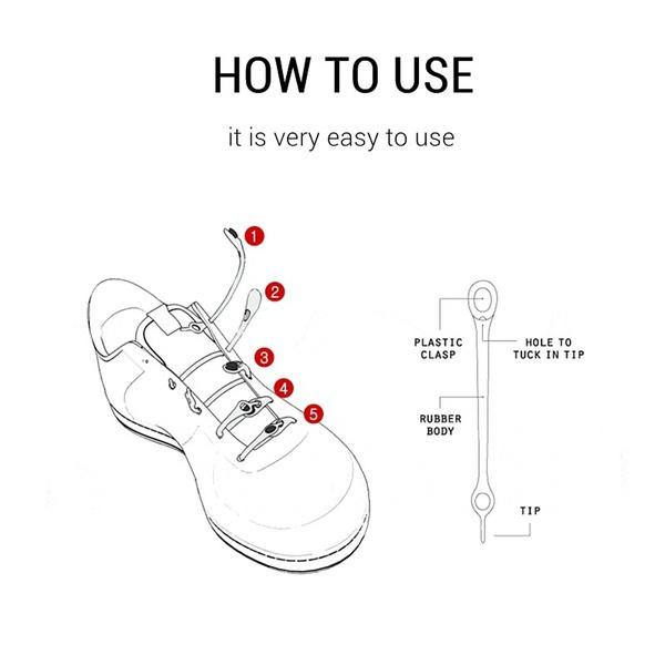 12pcs/Pack Lazy Silicone Shoelaces Round Elastic Shoe Laces Special No Tie Rubber For Sneakers Fit Strap It Is More Convenient To Save Your Time Seed