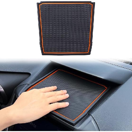 Коврики на приборную панель JKCOVER, совместимые с Subaru Crosstrek/Impreza 2018- и Subaru Forester -2024, аксессуары, коврики-органайзеры в центральную консоль, резина ЭРТС