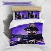 3pcs Custom Name Wednesday Addams Bedding Set Duvet Cover Closure Includes 1 Duvet Cover & 2 Pillowcases for All Seasons Bedroom Decor