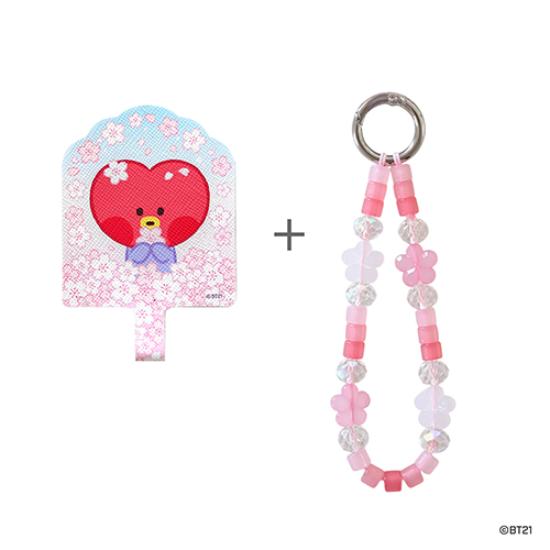 BT21 Держатель для телефона Minini Cherry Blossom ver.