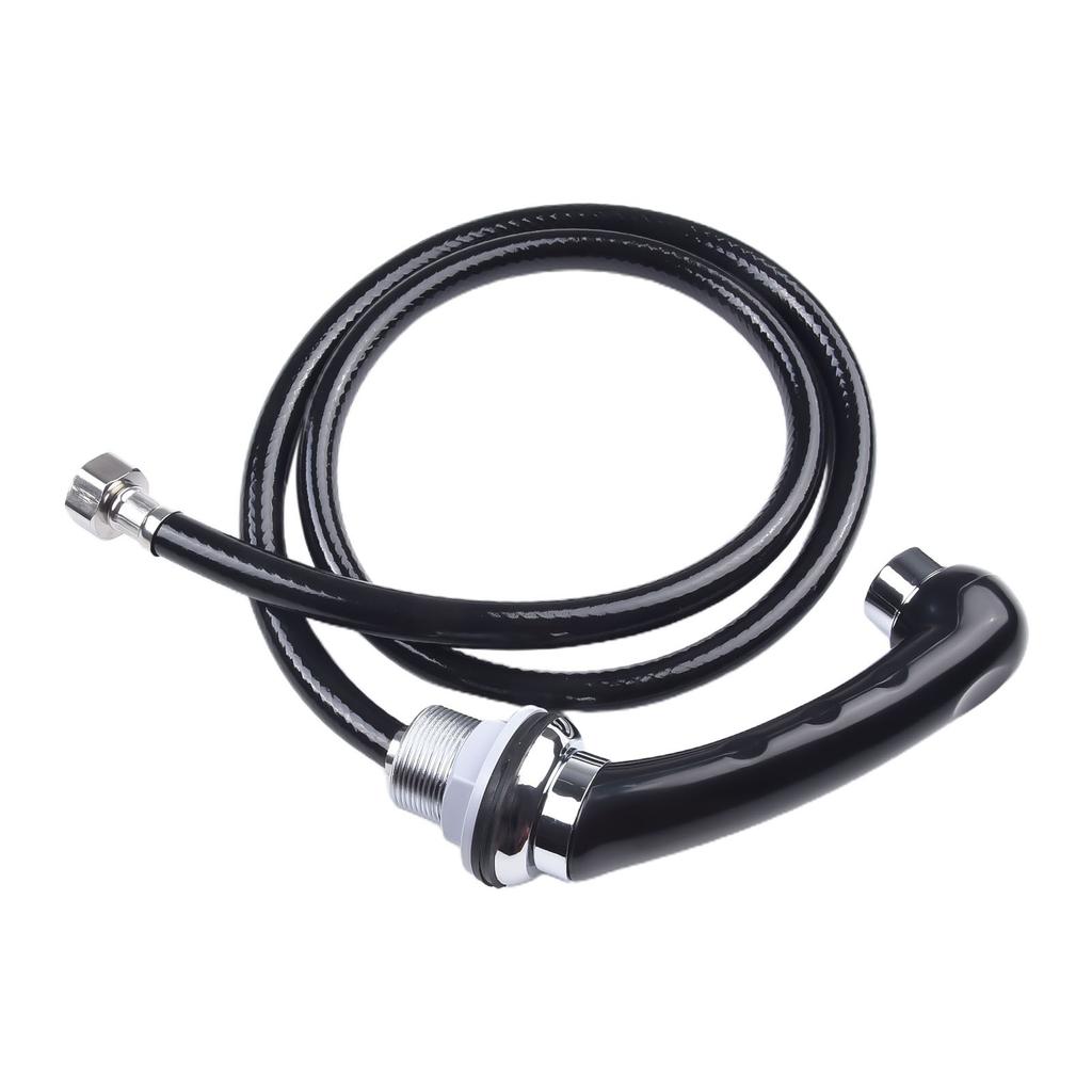 Black Shower Head & Hose Non-pressurized Anti-corrosion
