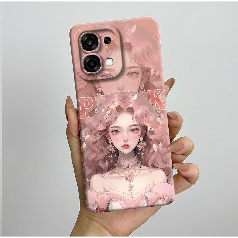 Новый Чехол Для Oppo A6 Pro 5G 4G CPH2781 CPH2799 Чехол Эстетичный Красивый Бабочки Цветы Мягкий Силикон Ударопрочный Задняя Крышка