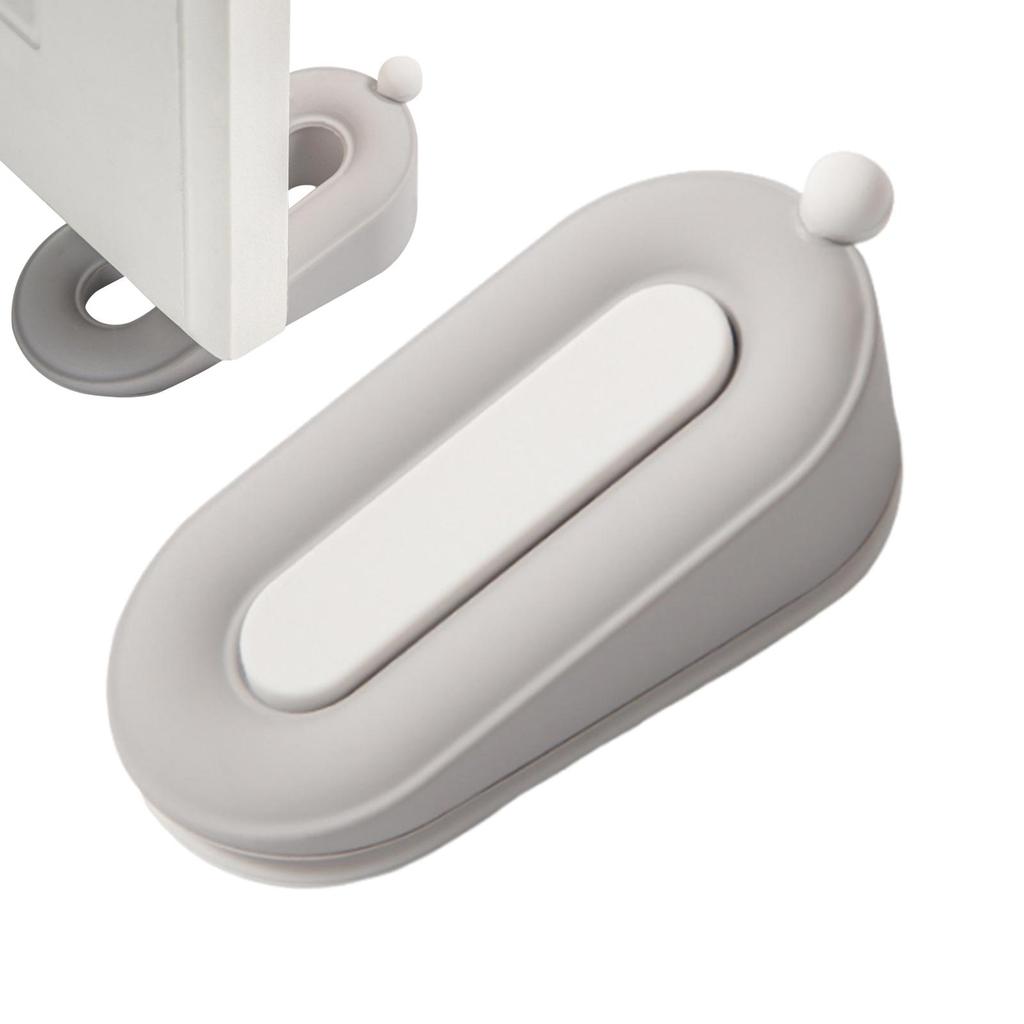 Силиконовый держатель дверного упора, фиксатор двери, стопоры для низа двери, звукоизолирующие дверные бамперы, клиновидный инструмент для дверного упора