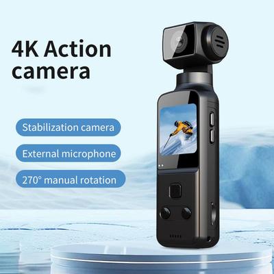 K1 4K HD Карманная спортивная камера с стабилизацией изображения для занятий альпинизмом и велоспортом на открытом воздухе