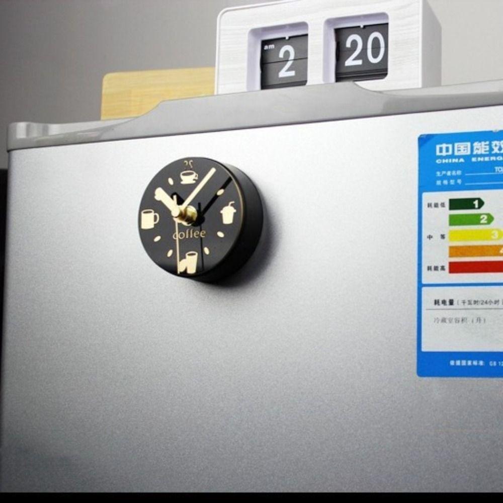 Creative Refrigerator Sticker Portable Fridge Magnet Crafts Refrigerator Clock Living Room