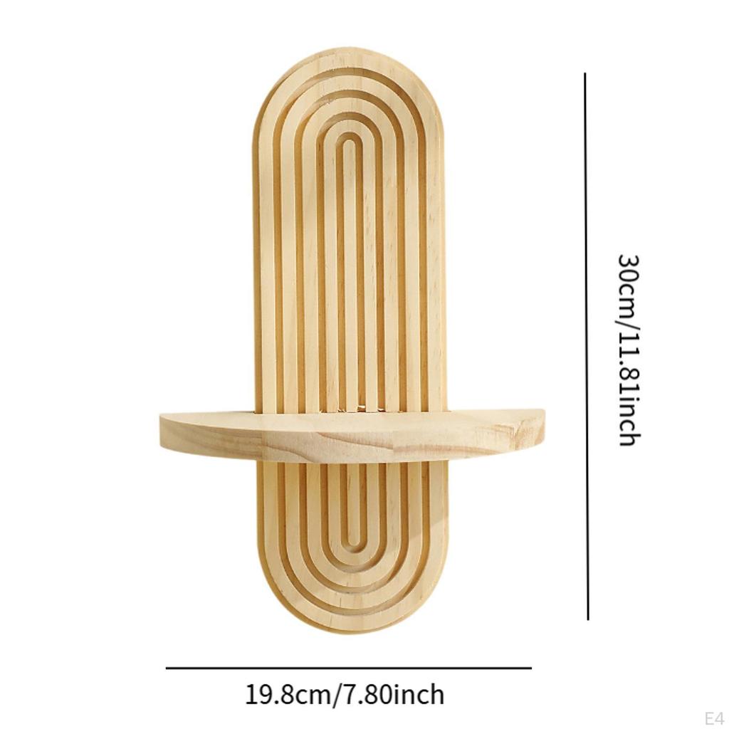 Подвесная полка в стиле бохо, декоративная, эстетичная, для офиса, спальни, новоселья, друзей, игровой комнаты