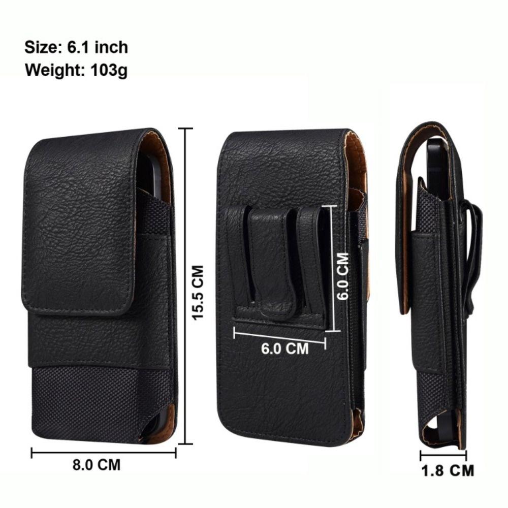 Belt Style Leather Phone Case Hanging Waist Bag Orbit Flex Phone Waist Bag Mobile Phone Pocket