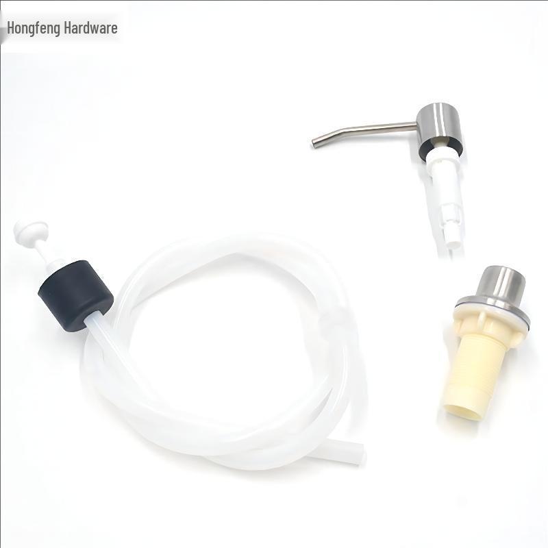 Диспенсер для мыла для кухонной раковины с удлинительной трубкой для моющего средства