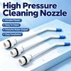 Universal 1/2inch High Pressure Cleaning Nozzle Plastic Toilet Cleaning Nozzle Toilet Gap Cleaning