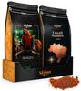 Ground Coffee 500g X2 Brazil/Brazil Santos Arabica Fresh 1kg + Free