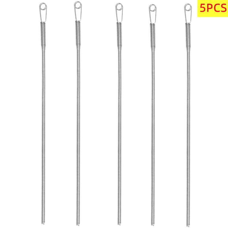 3/5/10Pcs Rope Threading Tools Bendable Spring Drawstring Threader Clip Drawstring Thread Multifunctional Diy Sewing Accessories