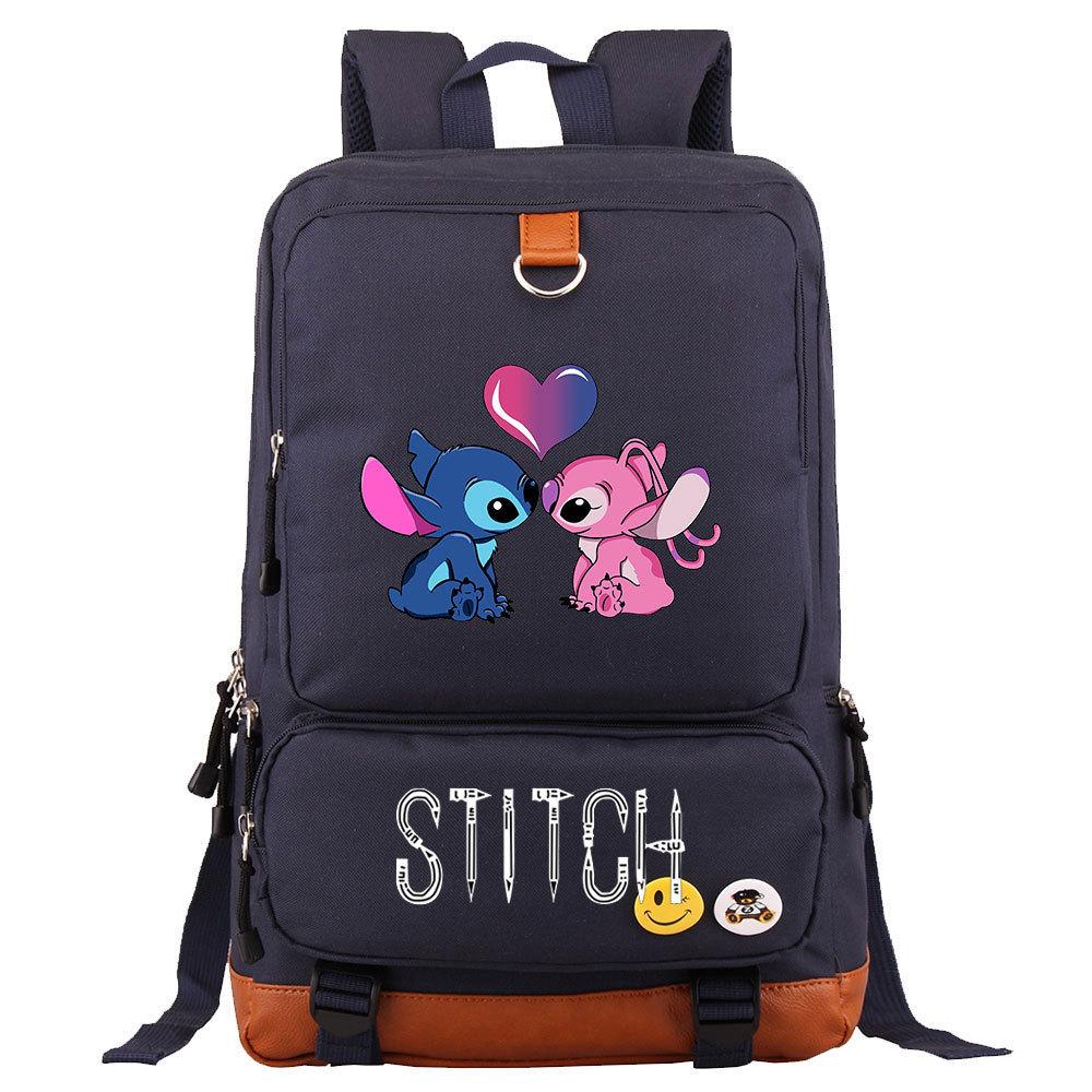 Anime Printed Teen Student School Bag Travel Bag Men'S And Women'S Shoulder Printed Backpack