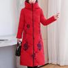Женское пальто Зимнее TIDENOVEL Стеганое пальто Толстое утепленное пальто Парка Женская длинная куртка С капюшоном Большого размера