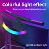 Светодиодные лампы для мониторов, барные лампы RGB с регулируемой яркостью, настольные лампы, экран, подвесной компьютерный светильник для монитора, освещение ПК для дома, спальни, кабинета, офиса