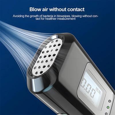 Бесконтактный алкотестеры с аварийным резаком для ремня безопасности и стеклоразбивателем, точный алкотестер с 3-цветной индикаторной лампой