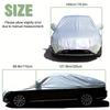 Пылезащитный чехол для кузова автомобиля, Устойчивый к УФ-лучам чехол-солнцезащитный козырек для автомобиля, Чехол для седана, Всепогодный