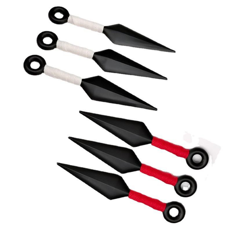 Ожерелье-кольцо ниндзя Конохи: ABS Кунай и Повязка с Головным Убором Четвертого Хокаге