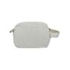 Lightweight Striped Cosmetic Bag Portable Makeup Bag New Storage Bag  Daily Use